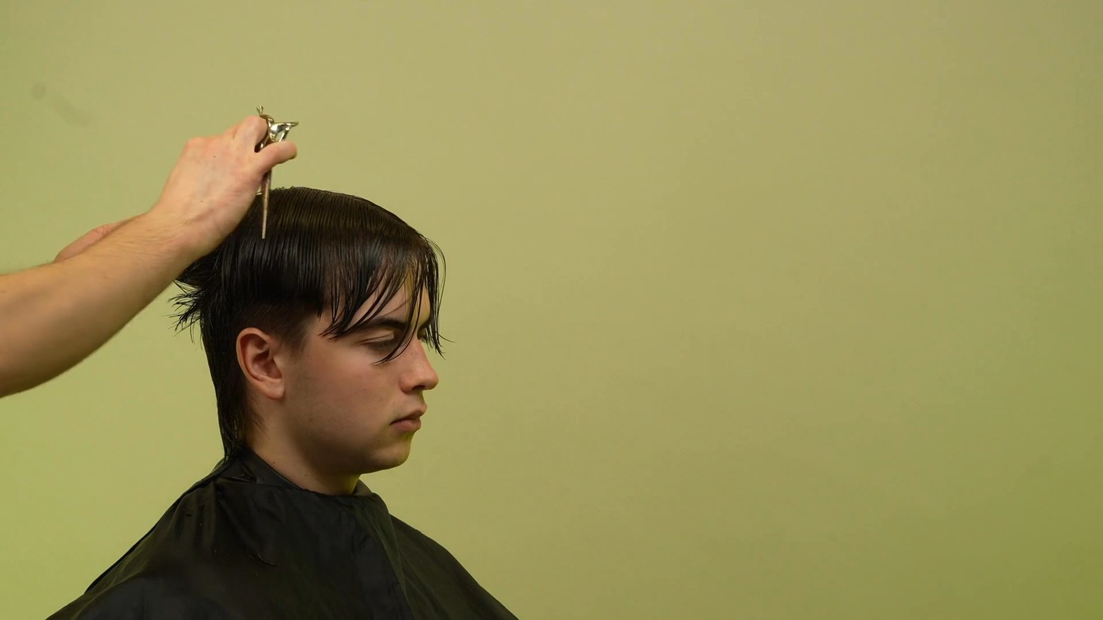 Mullet Side Part