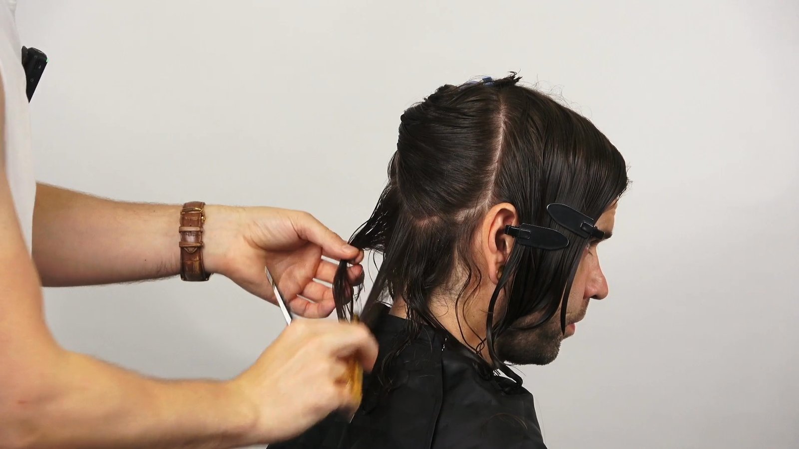 Dynamiczny Shag-Mullet