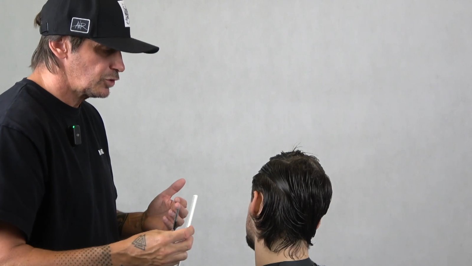 Teksturowany Taper Mullet